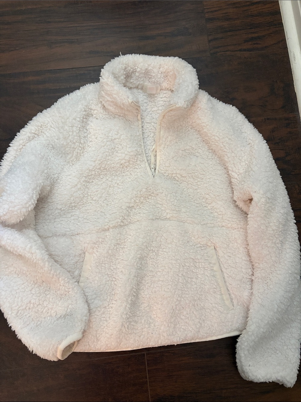 Wondershop Cream Sherpa Fleece Jacket